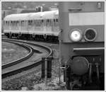 Impression Regionalbahn in Geislingen Steige. Der Zug mit 143 201 beendet hier seien Fahrt aus Ulm kommend wird anschließend abgestellt. 

28.08.2009 (M)