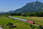 Aktuell ist Freitags der um 16:08 in München HBF abfahrende M 79411 nach Kufstein ein für Fotografen sehr interessanter Zug.