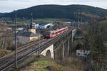 442 810 als RB 59374 Lichtenfels nach Leipzig bei Ludwigsstadt, 23.11.2017