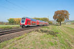 445 053 als RE 4611 von Frankfurt am Main Hbf nach Würzburg Hbf bei Retzbach-Zellingen, 13.10.2018