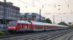 Regionalverkehr in Bayern  Südostbayernbahn  mit dem Tandem DB Regio AG [D]  245 008  [NVR-Nummer: 92 80 1245 008-8 D-DB] vorneweg und hinten dran   245 014  [NVR-Nummer: 92 80 1245 014-6 D-DB]