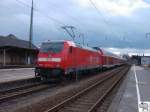 BR 146 241-5 mit den Regionalexpress nach Nrnberg am 02. April 2006 im coburger Hauptbahnhof.