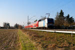 193 806 Railpool/DB Regio als RE 4967 (Coburg - Nürnberg Hbf) bei Bamberg, 24.03.2021