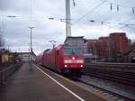 RE nach Schweinfurt, Bahnhof Erlangen.(19.01.08)