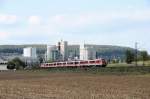 RE 4614 Frankfurt-Wrzburg am 25.09.09 in Karlstadt/Main