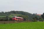 442 805 als Regionalbahn von Bamberg nach Preesig-Rothenkirchen am 18.