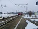 RE nach München Hauptbahnhof, mit unbekannter 111 am Ende.
Am 28.3.13 in Pulling