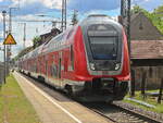 Umsetzung 445 006 / 445 002 auf das Abstellgleis im Bahnhof Wünsdorf-Waldstadt am 17.