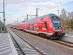 Einfahrt 445 007 / 445 003 als RE nach Elsterwerder am 8.