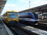 ODEG und Oderlandbahn beherrschen heute das Gesamtbild auf dem Bahnhof Berlin Lichtenberg  