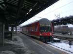 Doppelstock-Steuerwagen (1. Gattung) als RE7 nach Belzig im Bahnhof Berlin Zoologischer Garten.(1.2.2010)