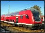 Zur ersten Bauserie von RE160 - Dostos im Land Brandenburg gehrt dieser Steuerwagen der Bauart 763.5 aus dem Baujahr 1997. Unterhalten werden sie im Fahrzeugwerk Cottbus.  