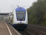 Am 4.11.08 verlsst der Metronom nach Lneburg Hamburg-Maschen