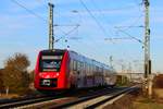 622 537 (Lint 54) fuhr am 12.10.2018 auf der Linie RB62 von Biblis nach Worms Hbf.
Hier wurde sie in Biblis am Gemeindesee aufgenommen.