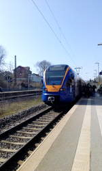 RB 8 nach Kassel HBF im Bahnhof Hann.