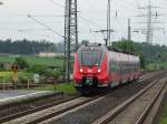 DB Regio Hessen Mittelhessenexpress 442 790 alias Hamsterbacke durchfährt am 02.05.14 Bad Vilbel Bhf 