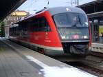 RB33369 von Rostock Hbf.nach Graal-Mritz kurz vor der Abfahrt im Rostocker Hbf.(03.01.09)