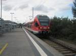 Hier 429 026-8 als RE9 von Stralsund Hbf.