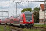 Trotz Streik der GDL fuhr der RE 3 nach Elsterwerda in Pasewalk ab.