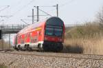 RE 1 von Rostock nach Hamburg von hinten. 03/2007