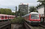 RE 21075 (Padborg st - Hamburg Hbf) am 25. August 2010 in Hamburg Dammtor.
