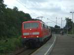 BR 111 118-6 mit RB50  Der Lnener  Dortmund-Mnster  in Lnen Hbf.