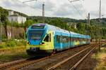 eurobahn ET 9.01 als RE13 nach Hamm Hbf in Wuppertal Steinbeck, am 26.06.2023.
