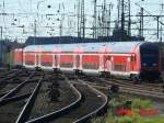 RE 3 im Gleisvorfeld von Dortmund Hbf. 13.10.2007.