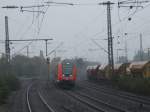 RE 6 nach Minden ,Steuerwagen voraus , erreicht gleich  Bochum Hbf.(21.10.2007)
