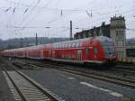 RE 6 von Minden nach Dsseldorf , Ausfahrt in Bielefeld Hbf.,  (20.06.2008)