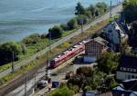 BR 442 nach Cochem im Bf Winningen - 17.10.2014