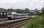 429 104 hat vor zwei Minuten den Hbf. Saarbrücken verlassen und ist in Richtung Koblenz entlang von Saar und Mosel unterwegs. Der SÜWEX durchfährt den Bahnhof Saarbrücken Burbach. In Burbach halten nur die RB Linien 70 (Kaiserslautern - Merzig) und 71 Homburg - Trier. Bahnstrecke 3230 Saarbrücken - Karthaus am 28.07.2017