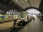 abellio 9442 303 als RE 74008 nach Erfurt Hbf, am 14.06.2016 in Leipzig Hbf.