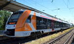 Abellio Rail Mitteldeutschland GmbH mit einer RB Richtung Magdeburg Hbf.