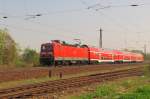 DB 143 859-7 als RB 16909 nach Saalfeld (S), in Naumburg (S); 20.04.2011