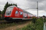 Von 218 329-1 geschoben macht sich der RE83 (RE21629) nach Lübeck Hauptbahnhof in Kiel auf den Weg.