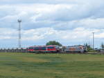 DB 642 025 als RE 16577 von Nordhausen nach Erfurt Hbf, am 06.06.2020 bei Kühnhausen.