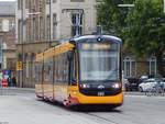 Vossloh/Stadler NET 2012 Nr. 380 der AVG in Karlsruhe am 22.06.2018