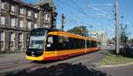 AVG Stadler Citylink Stadtbahnwagen 384 am 20.08.20 in Karlsruhe