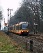 885 und 869 als S4 nach Heilbronn am Esig Forchheim 22.3.09