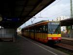 Tw 833 steht als Linie S5 nach Mhlacker zur Abfahrt bereit. Aufgenommen in Pforzheim Hbf am 11.10.2009