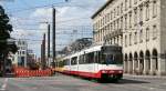 Tw 836 und 837 als S4 nach Karlsruhe Hbf am Kongresszentrum 26.6.12