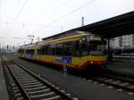 Stadtbahn S5 am 30.03.2013 in Pforzheim.