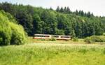 AVG_Albtalbahn in  ihrem  Tal nach Bad Herrenalb und nach Ittersbach.__01-06-1994