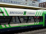 Breisgau S-Bahn Logo am 21.03.17 in Freiburg Hbf