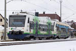 Dieselabschied auf der Südbahn: 650 033 mit 031 im Einsatz für die BOB bei Oberzell.