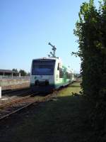 BR650 der BSB bei der Ausfahrt in Gottenheim zur Weiterfahrt nach  Breisach Sept.2008