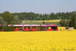 TW 414 zwischen den Stationen  Jahnsdorf (Erzgebirge)  und  Neukirchen-Klaffenbach  auf der Strecke Chemnitz - Stollberg