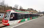 Chemnitz__Stadler 'City-Link' Nr.439 im Endbhf. Aue auf Linie C13 der City-Bahn.__01-03-2024