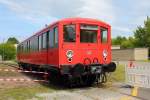 Der Triebwagen 478 701-6 auf dem Gelände der Triebwagenhalle Erkner am 17.05.2014 zum Tag der offenen Tore - 90 Jahre S-Bahn.